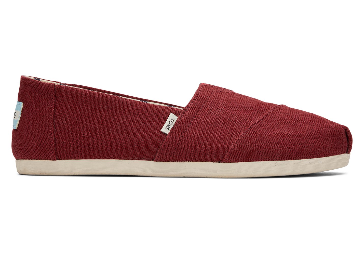 Toms Espadryle Damskie Czerwone - Alpargata Heritage Płócienne - 35LCKGRFW